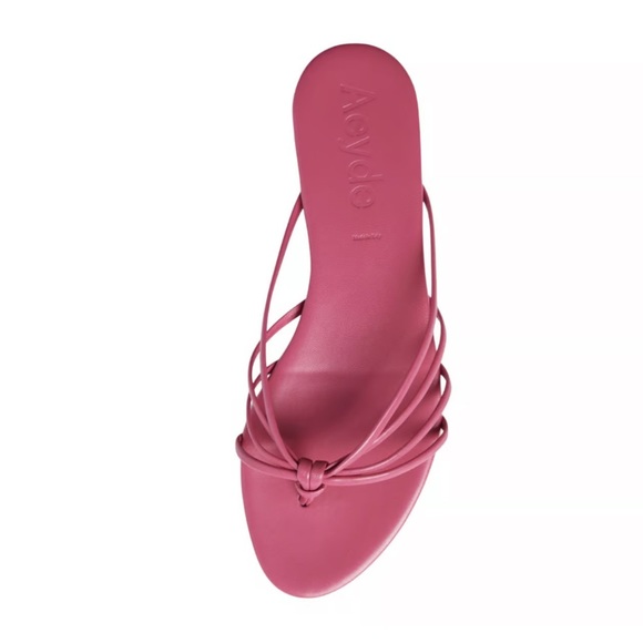 Aeyde Strappy Mule Sandal Slides Dainty
Modern Minimal Genuine Leather 39 US 9 - Picture 6 of 8